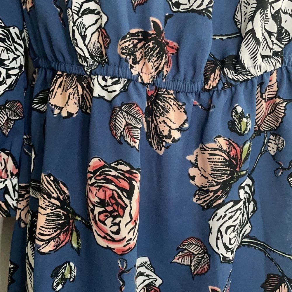 Off The Shoulder Floral Tunic By Indulge In Style - Picture 3 of 8